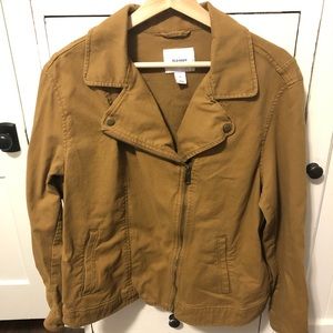 Old Navy Twill Moto Jacket